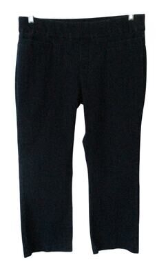 Lee Women's Style Up Petite Mid Rise Stretch Pull On Straight Leg Blue Jeans 14P